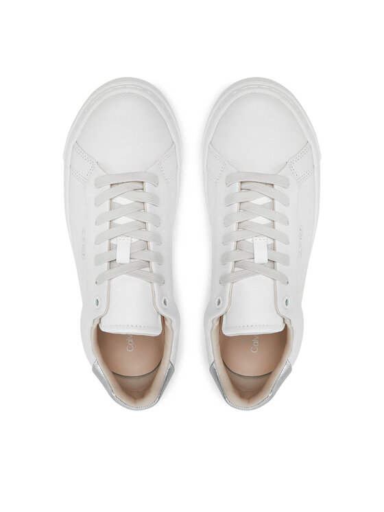 Calvin Klein Calvin Klein Снікерcи Cupsole Lace Up W/Ml HW0HW02288 Білий