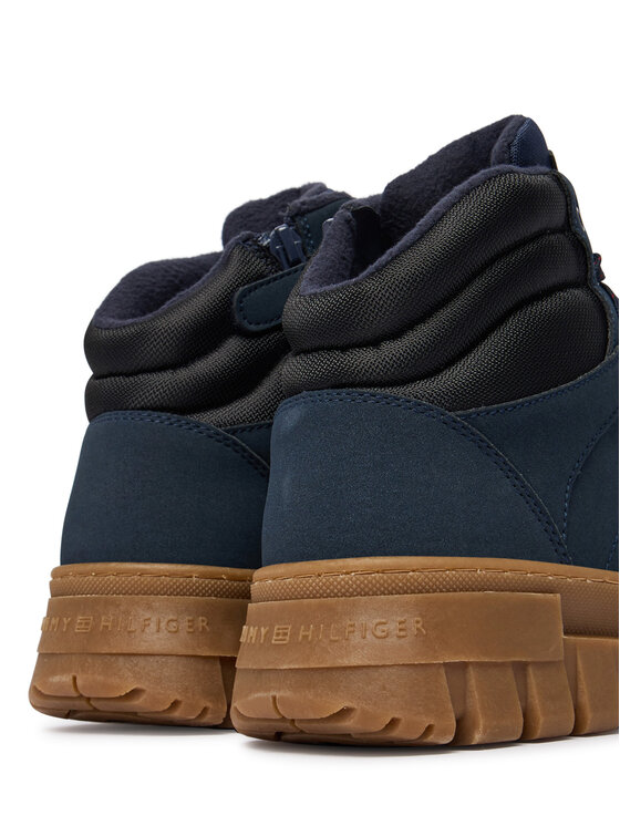 Tommy Hilfiger Tommy Hilfiger Зимни обувки T3X5-35292-0316 S Тъмносин