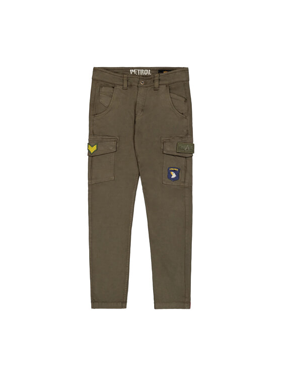 Alpha Industries Alpha Industries Spodnie cargo Petrol Patch Pant Khaki Lyon Tapered Fit
