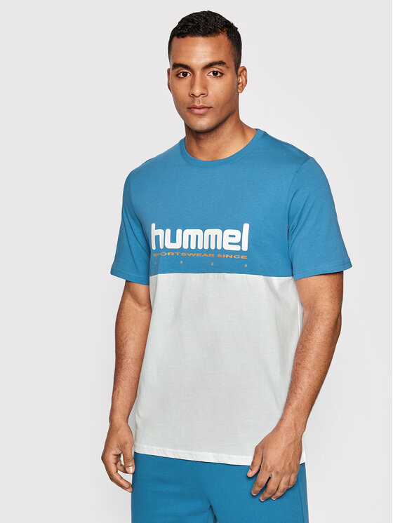 T-Shirt 213716 Legacy Fit Unisex Blau Manfred Hummel Regular