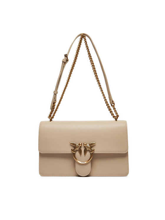 PINKO Pinko Kabelka Love One Classic Dc AI 24-25 PLTT 100941 A0F1 Béžová