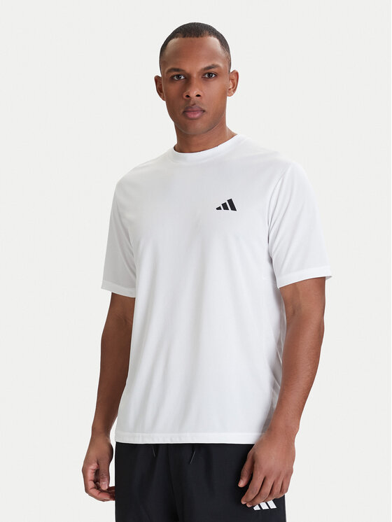 adidas adidas Технічна футболка Workout Essentials Base KD5453 Білий Regular Fit
