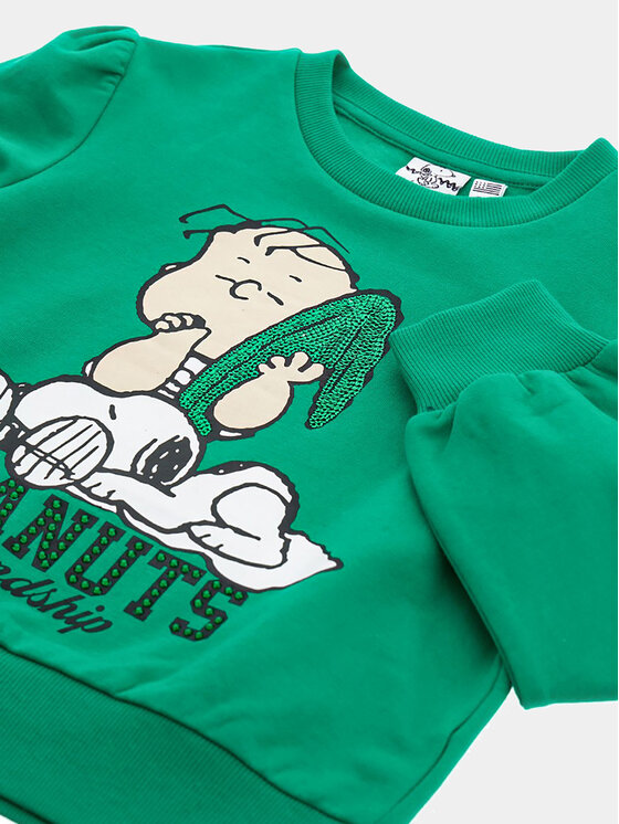 Original Marines Original Marines Bluză DDAV3571F Verde Regular Fit