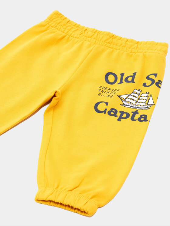 Original Marines Original Marines Donji dio trenerke B626NMPDE Žuta Regular Fit