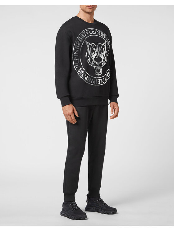 Plein Sport Plein Sport Longsleeve 473 Nero Regular Fit