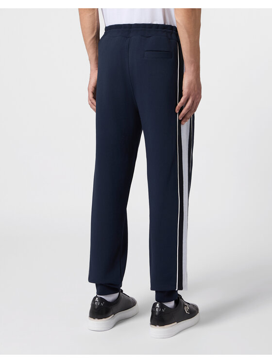 PHILIPP PLEIN PHILIPP PLEIN Spodnie dresowe 31308 Granatowy Jogger Fit