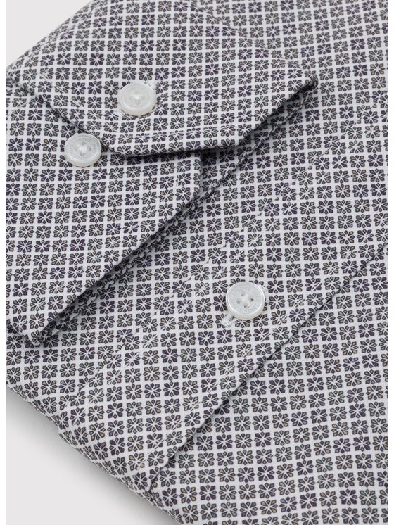 Pako Lorente Pako Lorente Koszula P26WF-1X-009 Szary Slim Fit