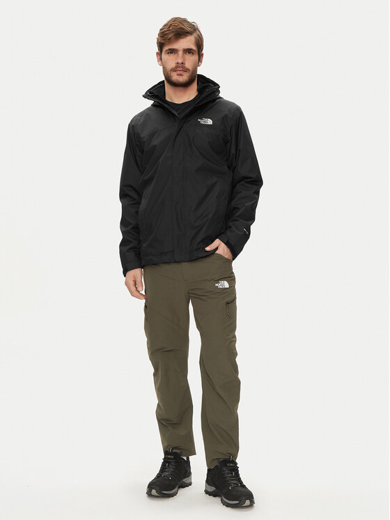 The North Face The North Face Kurtka outdoor Evolve II Triclimate Czarny Regular Fit