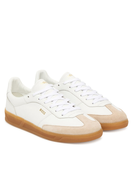 BOSS BOSS Sneakersy Brenta Tenn Ltsd 50518001 Biela