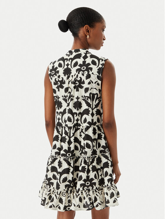 LOLA CASADEMUNT LOLA CASADEMUNT Suvekleit LS2616040 Must Regular Fit