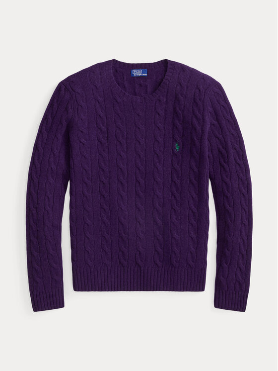 Polo Ralph Lauren Polo Ralph Lauren Svetr 211971865011 Fialová Slim Fit