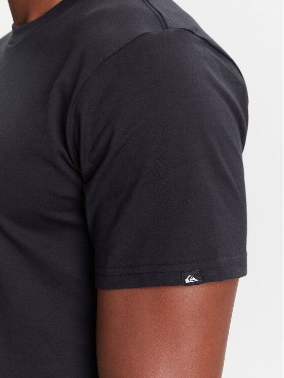 Quiksilver Quiksilver Majica Ev Comp Logo EQYZT08182 Črna Regular Fit