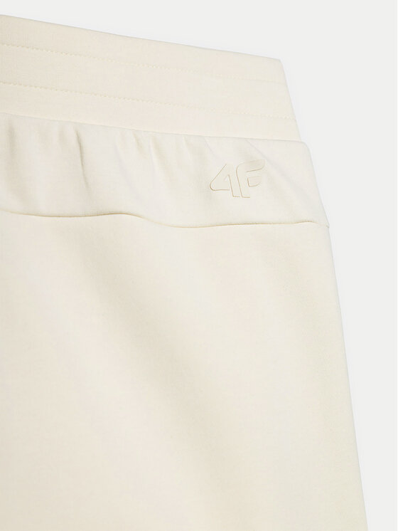 4F 4F Jogginghose 4FWSS24TTROM648 Beige Regular Fit