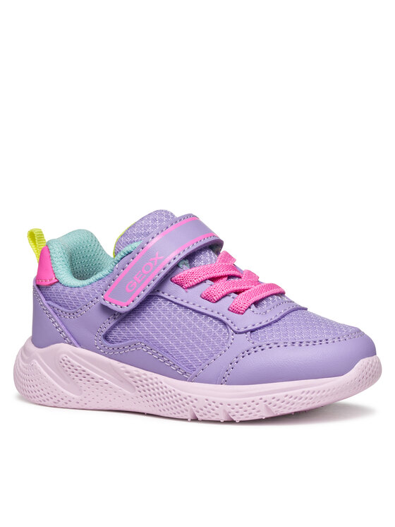 Geox Geox Laisvalaikio batai B Sprintye B564TB 0BC14 C8E8L Violetinė