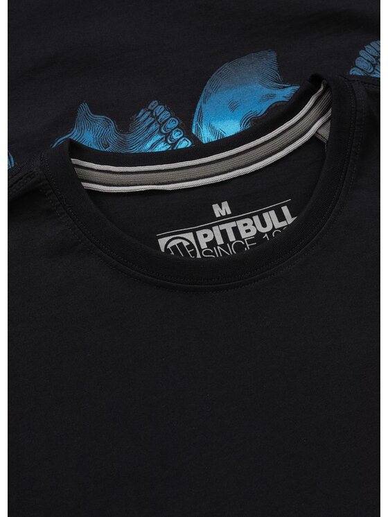 PITBULL PITBULL T-Shirt Koszulka męska GUARDIAN ANGEL XL Czarny Regular Fit