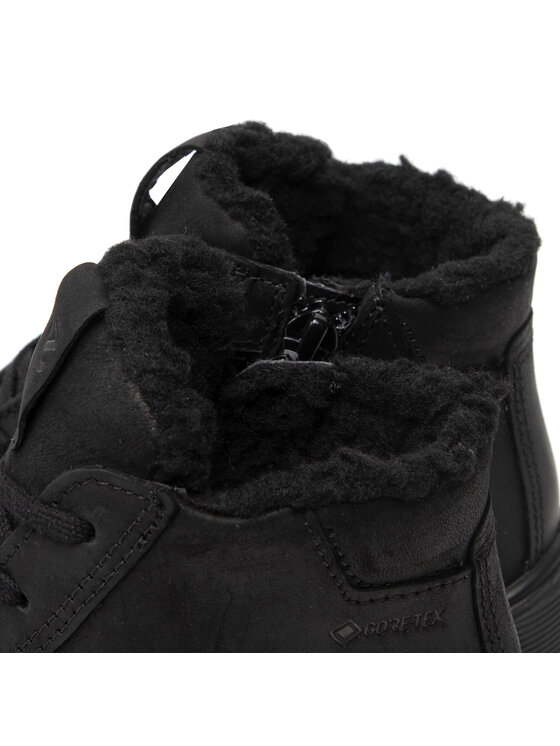 ECCO ECCO Šnurovacia obuv Street Tray K GOTE-TEX 70528251052 Čierna