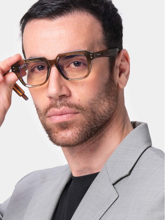 Herling Herling Okulary z filtrem blue light Jensen Zielony
