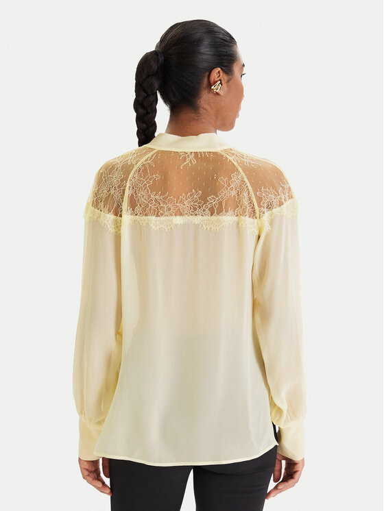 Patrizia Pepe Patrizia Pepe Halenka 8C0859/A692-Y478 Žlutá Regular Fit