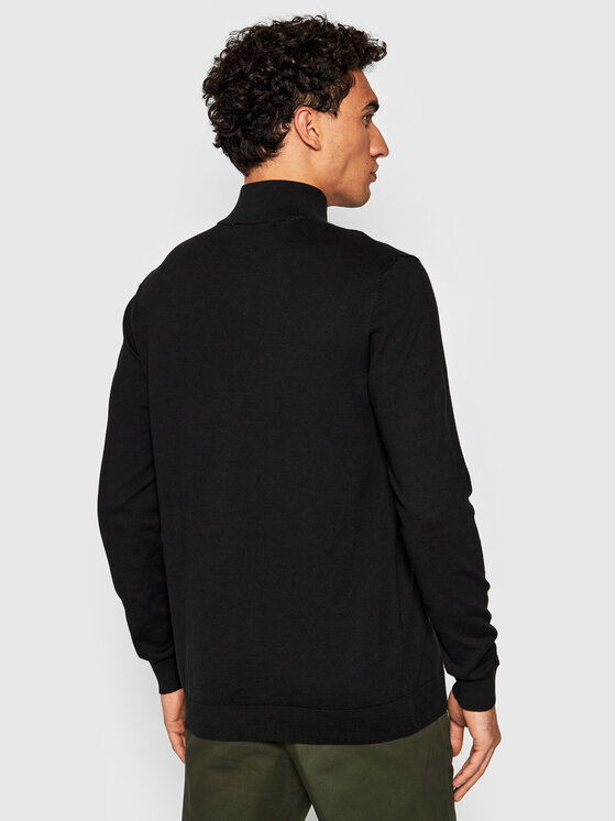 Selected Homme Selected Homme Πουλόβερ Berg 16074687 Μαύρο Regular Fit