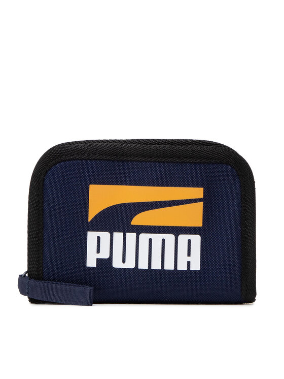 Puma Portafoglio grande da uomo Plus Wallet II 078867 02 Blu scuro