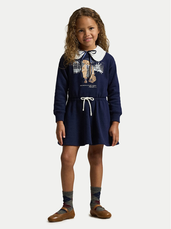 Polo Ralph Lauren Polo Ralph Lauren Strickkleid 312979035001 Dunkelblau Regular Fit