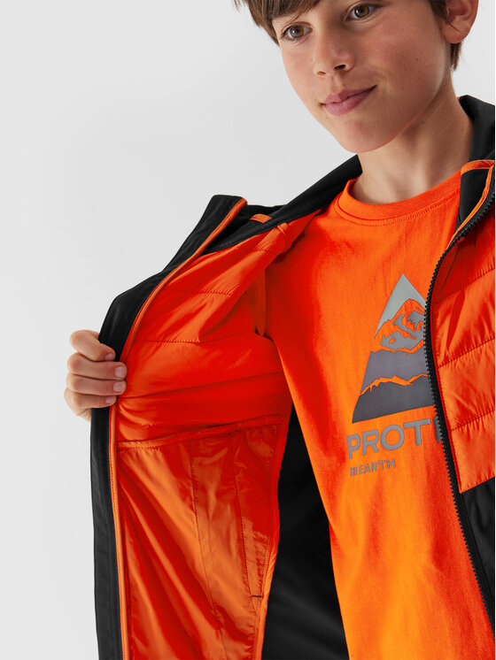 4F 4F Μπουφάν outdoor 4FJAW23TTJAM282 Πορτοκαλί Regular Fit