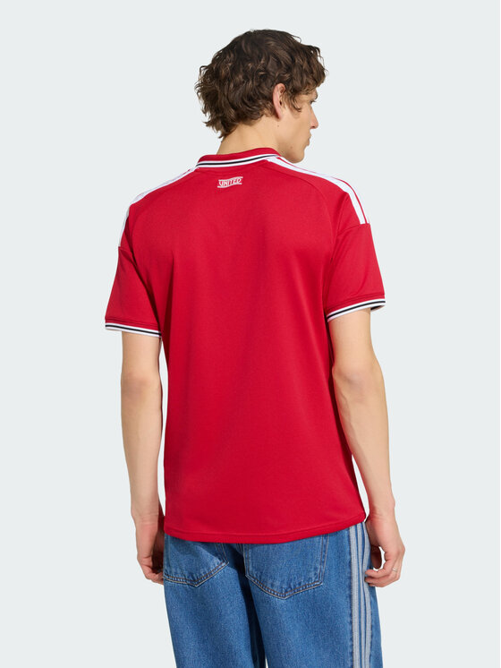adidas adidas Koszulka techniczna 169680 Czerwony Slim Fit