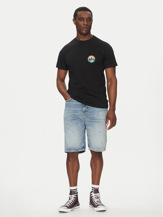 Billabong Billabong T-särk Brightness Ss EBYZT00306 Must Regular Fit