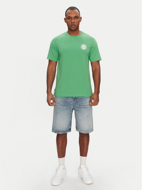 Element Element Tricou ELYZT00490 Verde Regular Fit