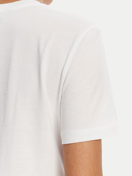 Just Cavalli Just Cavalli T-Shirt 78PAHE13 Λευκό Regular Fit