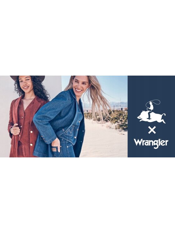 Wrangler Wrangler Jeansy Piper 653 Niebieski Slim Fit