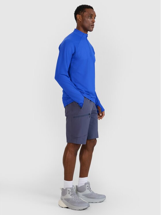 4F 4F Pantaloncini 4FWSS25TFSHM0878-22S Grigio scuro Regular Fit