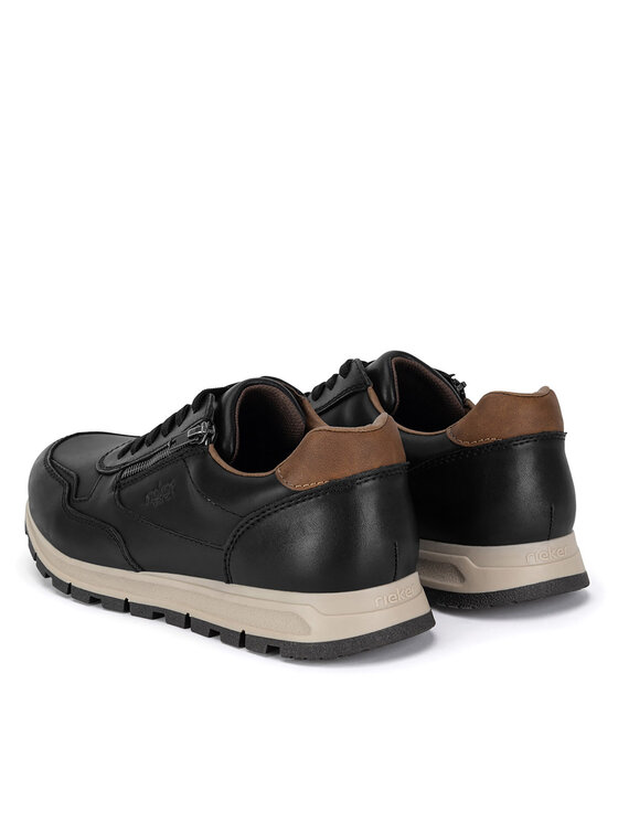 Rieker Rieker Sneakersy B0504-00 Czarny