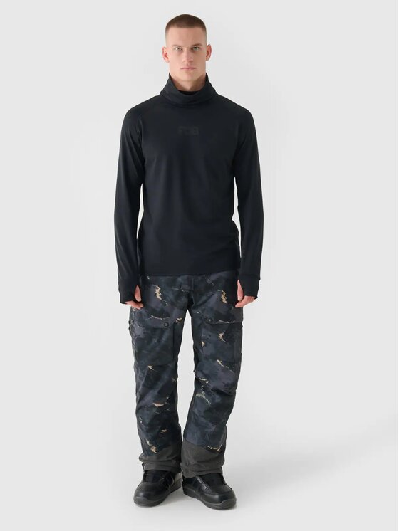 4F 4F Intimo termico pezzo sopra 4FWAW24UBRUM080-20S Nero