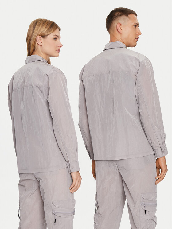 Rains Rains Košeľa Kano Overshirt 19220 Sivá Regular Fit