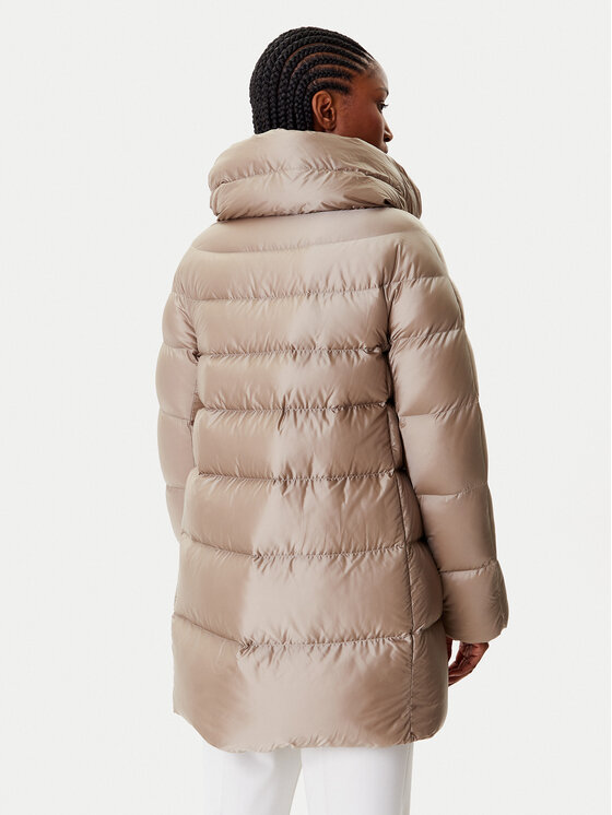 Hetregó Hetregó Пухено яке Hanna 8P602F 25WD02 Бежов Regular Fit