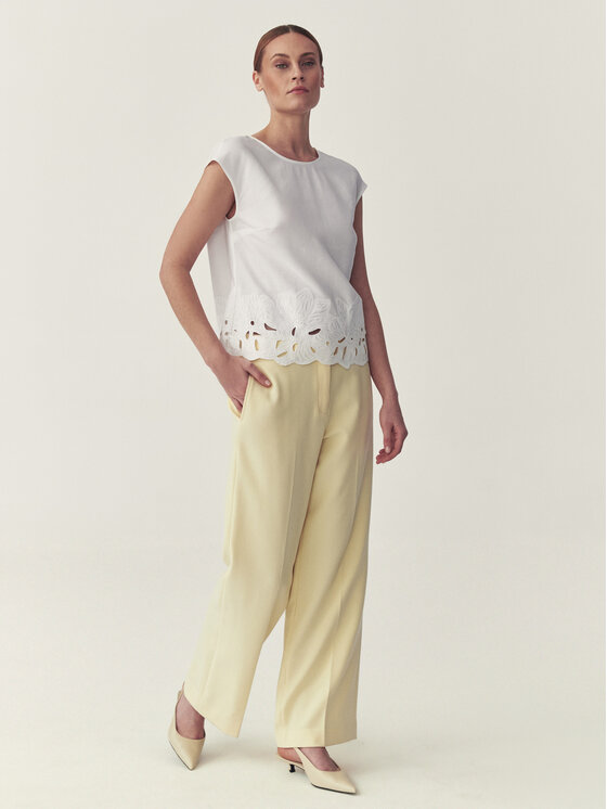 TATUUM TATUUM Halenka BORITA Krémová Loose Fit