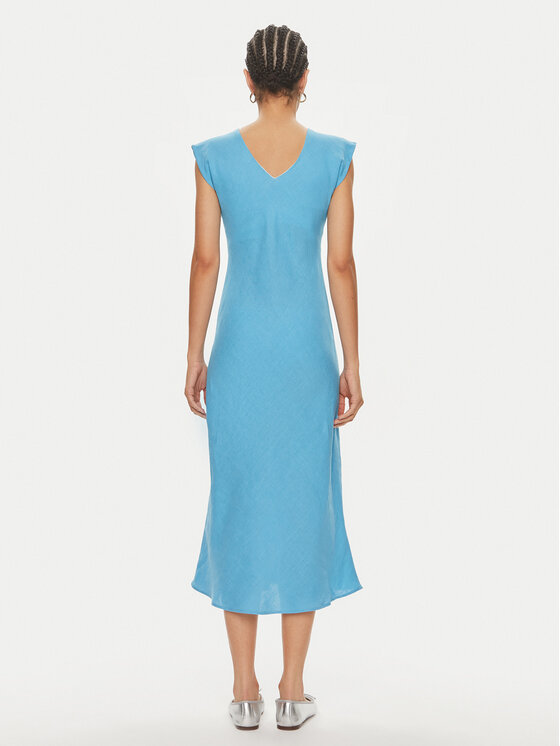 Marella Marella Vasaras kleita Hidalgo 2413221192 Zils Regular Fit