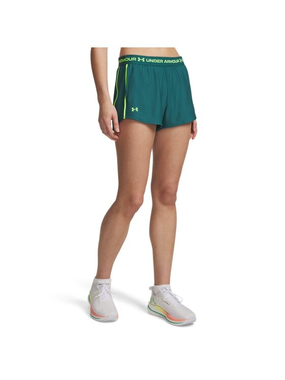 Under Armour Under Armour Szorty sportowe 1389882 Zielony Relaxed Fit