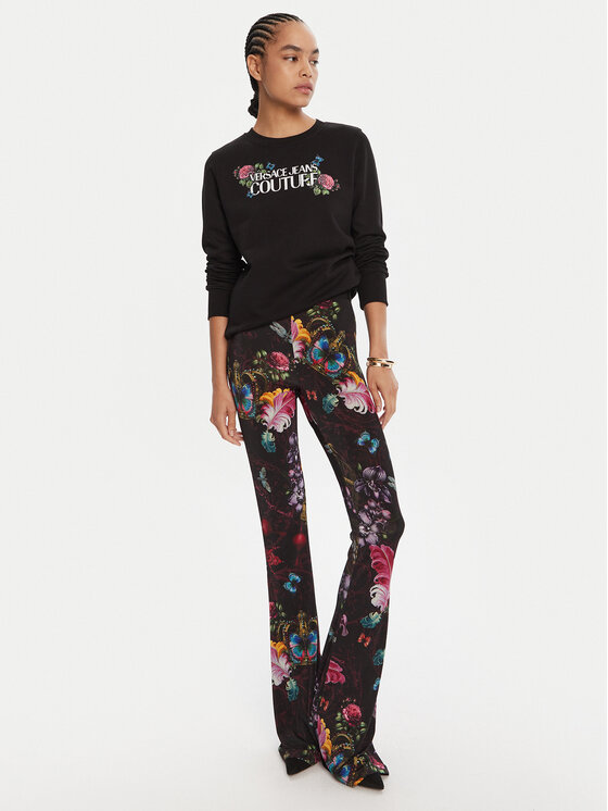 Versace Jeans Couture Versace Jeans Couture Bluză 79HAIB00 CFB00 Negru Regular Fit