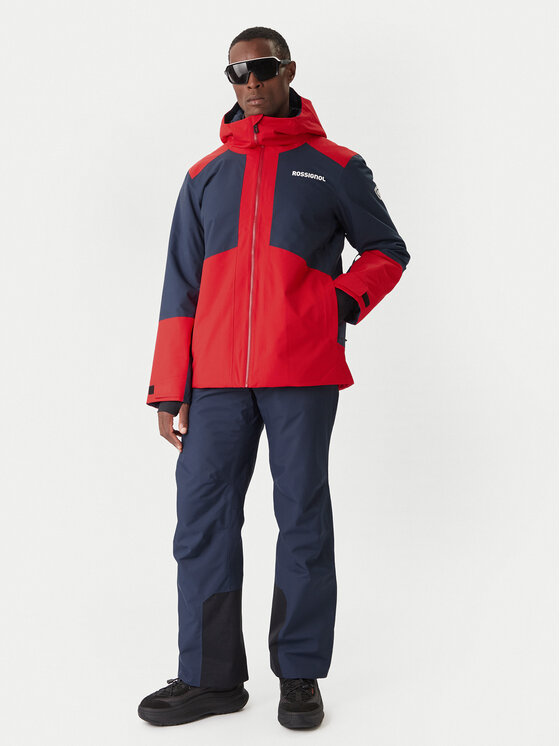 Rossignol Rossignol Smučarska jakna Rochrun RLOMJ23 Rdeča Regular Fit