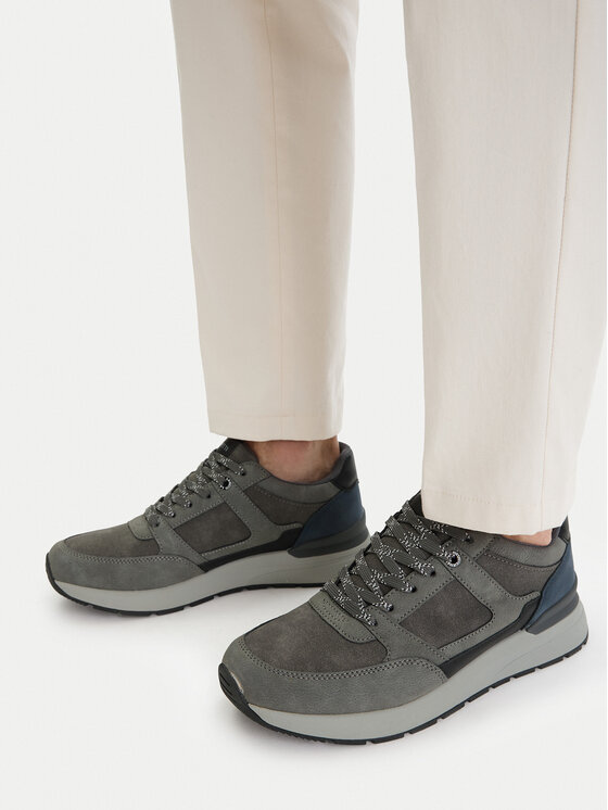 Lanetti Lanetti Sneakersy CEO-REUS-01 Szary