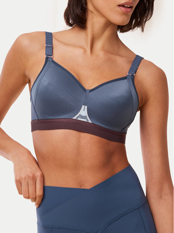 Triumph Reggiseno sportivo Triaction Gravity Lite P EX 10214401 Blu Modivo