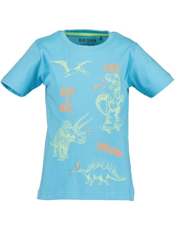 T-shirt Blue Seven