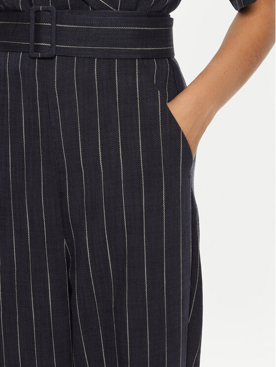 Marella Marella Kombinezon Banana 2513241011 Granatowy Slim Fit