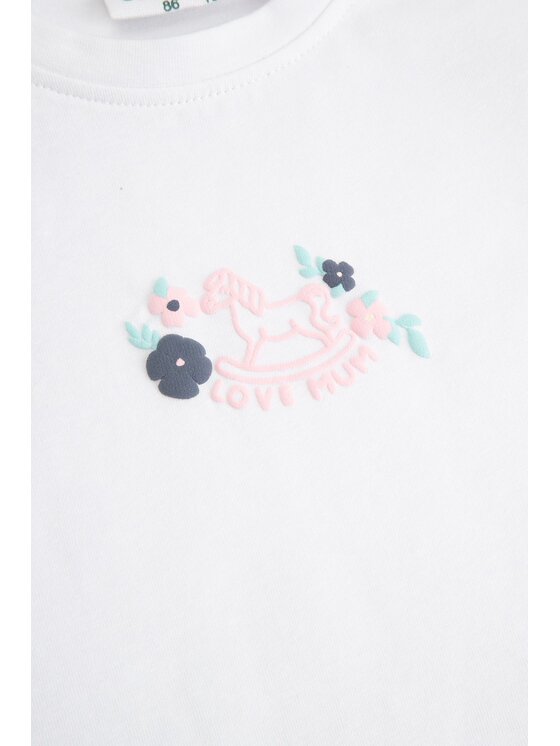 Coccodrillo Coccodrillo T-Shirt WC6143201FGN-001 Biały Regular Fit