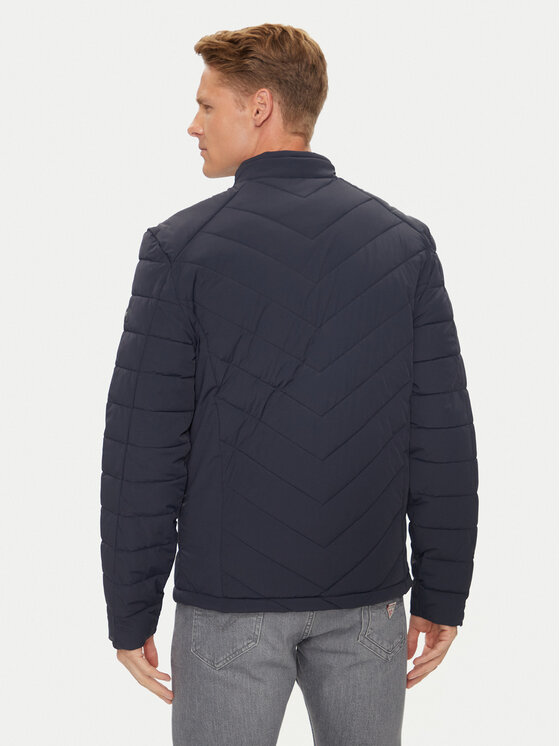 Guess Guess Dūnu jaka M4YL05 WG9O2 Tumši zils Regular Fit