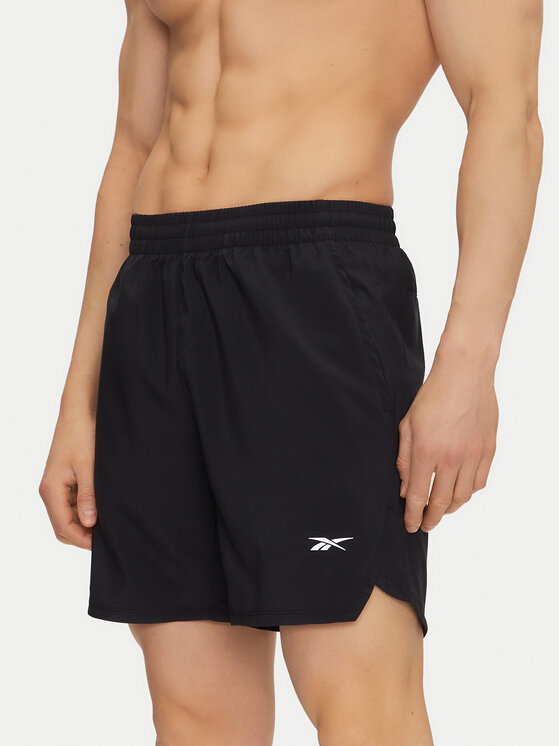 Reebok Męskie Szorty sportowe, rozmiar XXL, Czarne, 112634