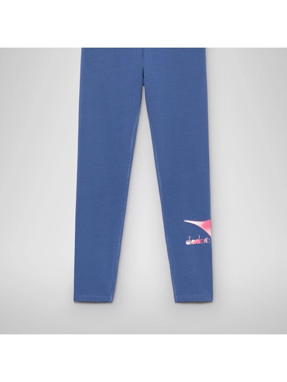 Diadora Diadora Legginsy DIADORA L.LEGGINGS LUSH Niebieski Regular Fit