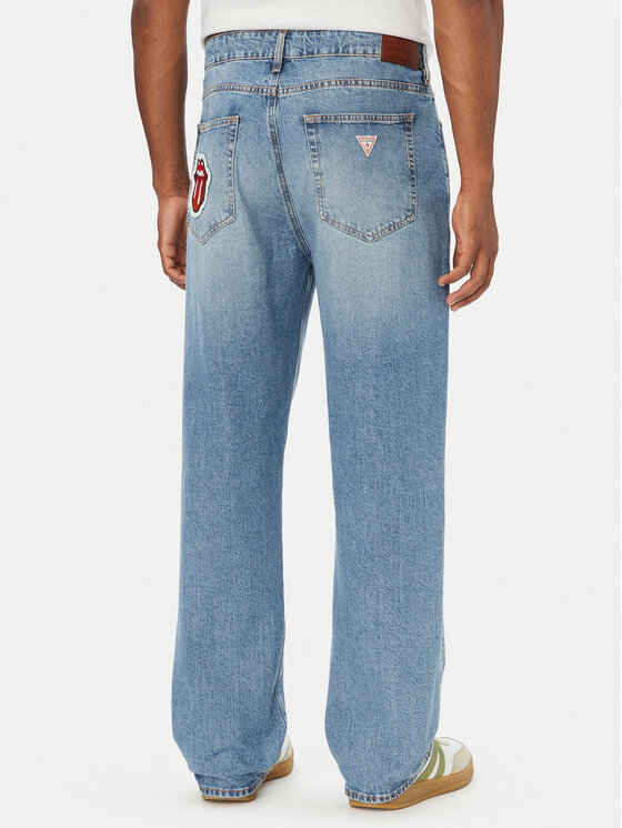 Guess Jeans Guess Jeans Džínsy M6BAB3 D1873 Svetlo modrá Regular Fit
